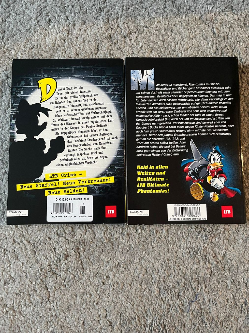 Comics: LTB's Crime + Ultimate Phantomias – Gebraucht aus Pfungen von Puschti 2