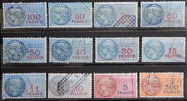 Frankreich Lot mit alten Werten XXII