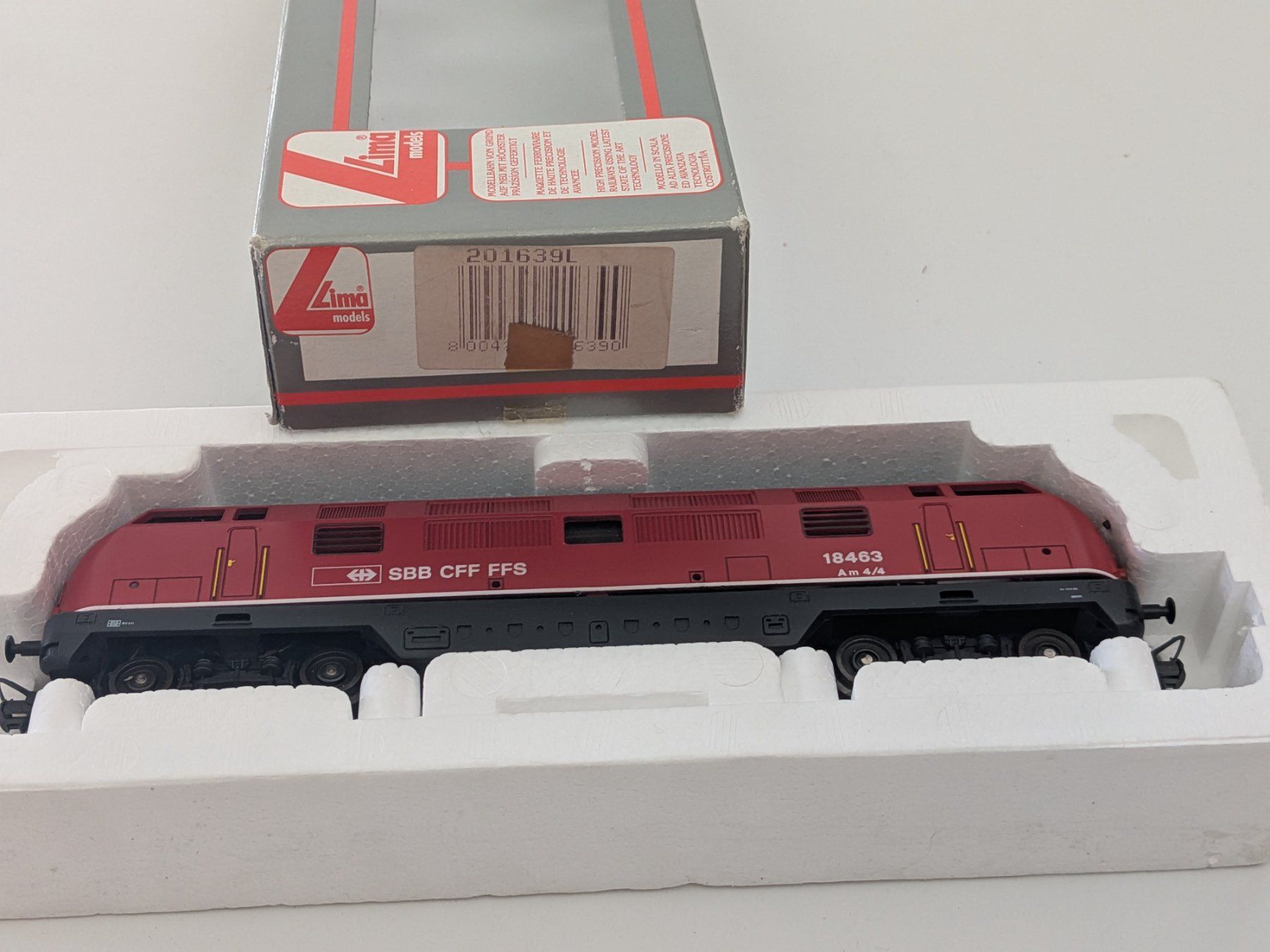 Lima Modellini di ferrovie: Lima Lokomotive 201639 – Usato da Künten venduto da Dfog 1