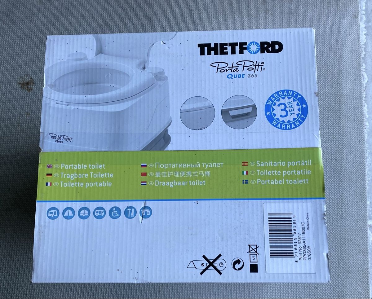 Thetford WC: Camping WC neu orgialverpackt – Neuf avec emballage d'origine à Ettenhausen TG par Jokmok