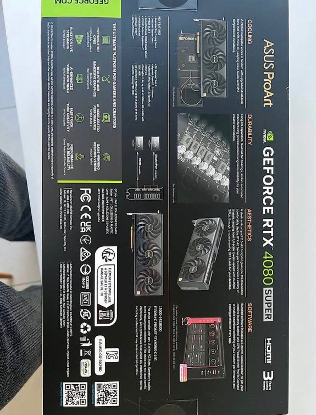 Nvidia Schede grafiche: GeForce RTX 4080 Super – Usato da Lausanne venduto da lencse 2