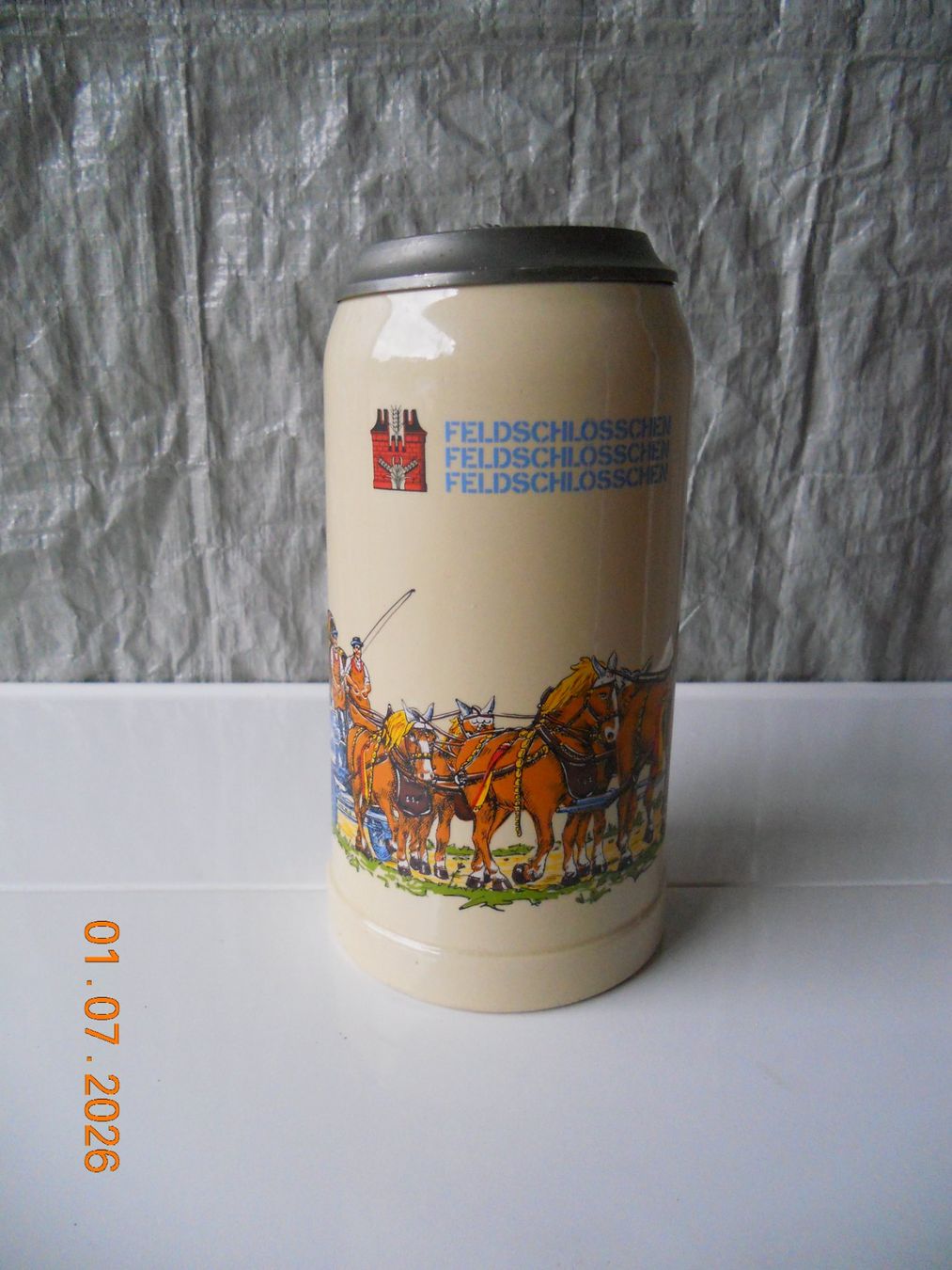 Bicchieri: Bierhumpen / Bierkrug  FELDSCHLöSSLI – Nuovo (secondo la descrizione) da Gisikon venduto da landjaeger007