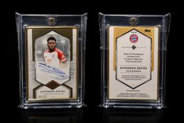 Topps Transcendent Alphonso Davies on Card Auto /15