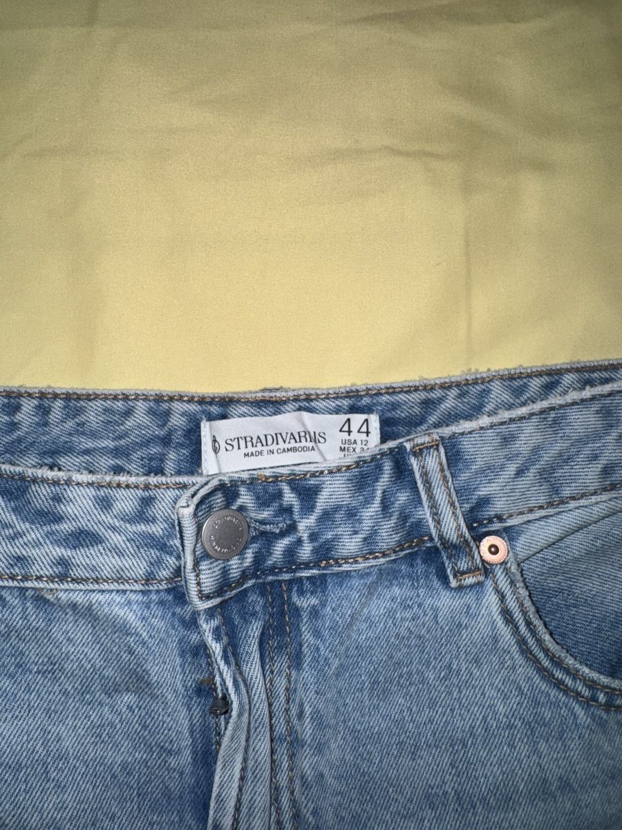 Jeans: STRADIVARIUS Damen Wide Leg Jeans Hellblau – Nuovo (secondo la descrizione) da Bad Zurzach venduto da vit_rct6 1