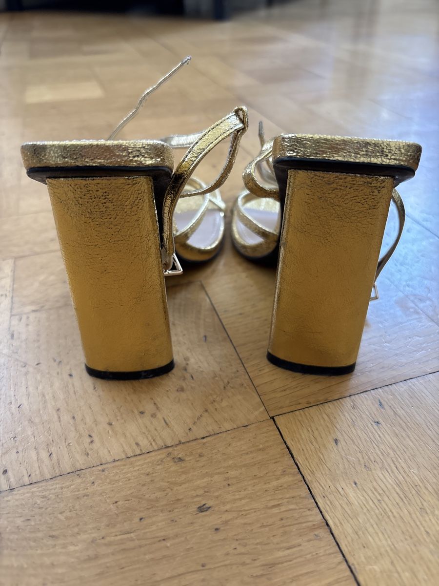 Zara Scarpe da donna: Zara Gold Heels, Size 37 – Usato da Zürich venduto da Rosa21 2