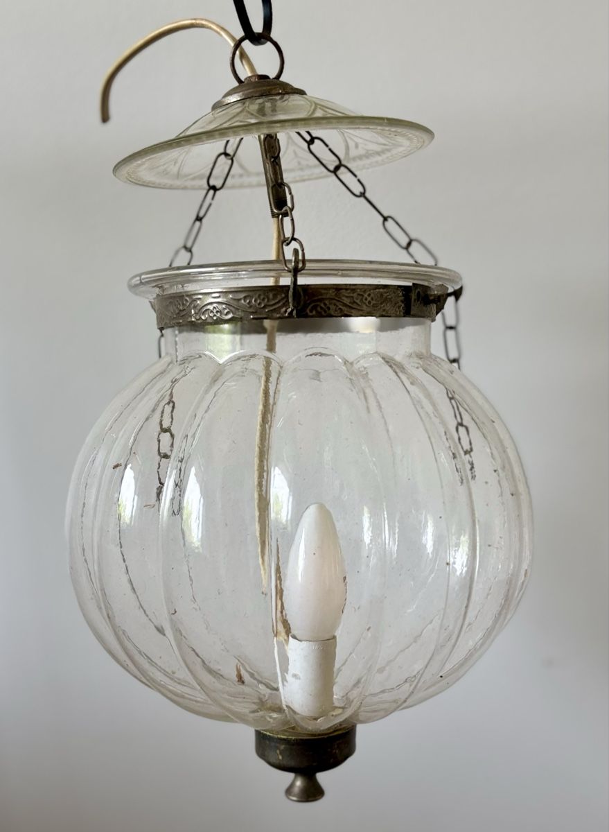 Lampadari & plafoniere: Glas Hängelampe; orientalischer Look – Usato da Meggen venduto da Anjsch1990