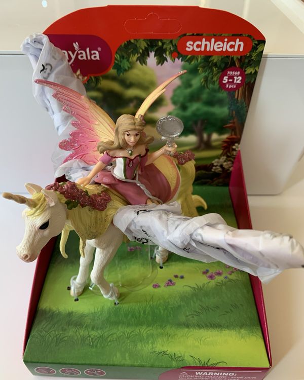 Sammelfigur 70568 SCHLEICH BAYALA Feya + Pegasus Einhorn | Kaufen Auf ...