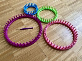 Knitting Ring DIY Loom Set Frame Circular Board Tool