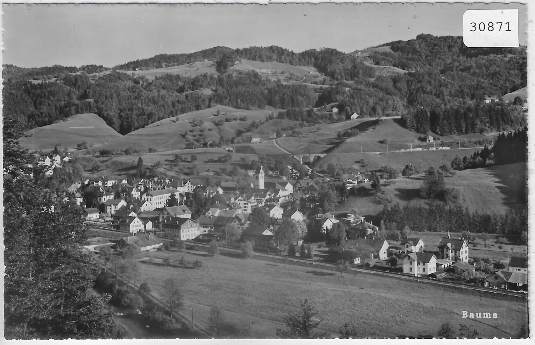 Cartoline postali: Bauma - Generalansicht – Usato da Ettingen venduto da Kartenplanet