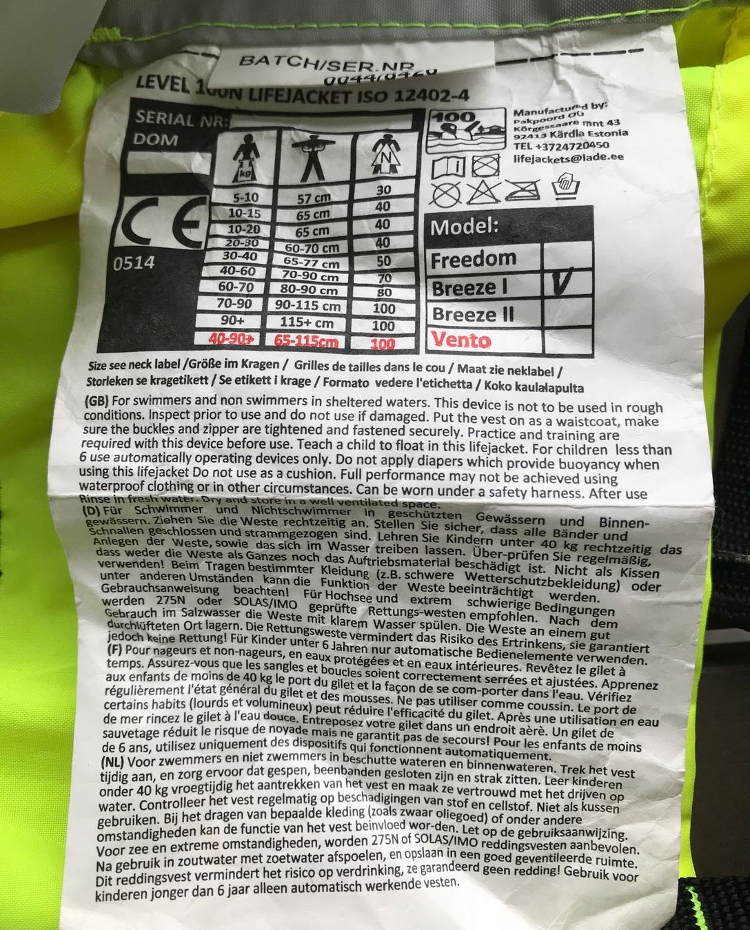 Giubbotti di salvataggio: Compass Kinderweste SpongeBob, 10-20 kg – Nuovo (secondo la descrizione) da Ebnat-Kappel venduto da Molton 5