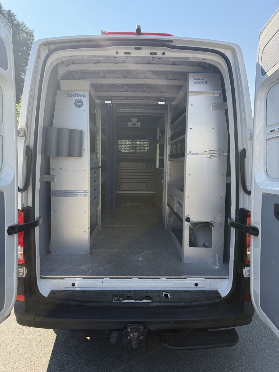 VW Veicoli commerciali: VW Crafter Kasten weiss mit Sortimo Ausbau – Usato da Amriswil venduto da BurOez 4