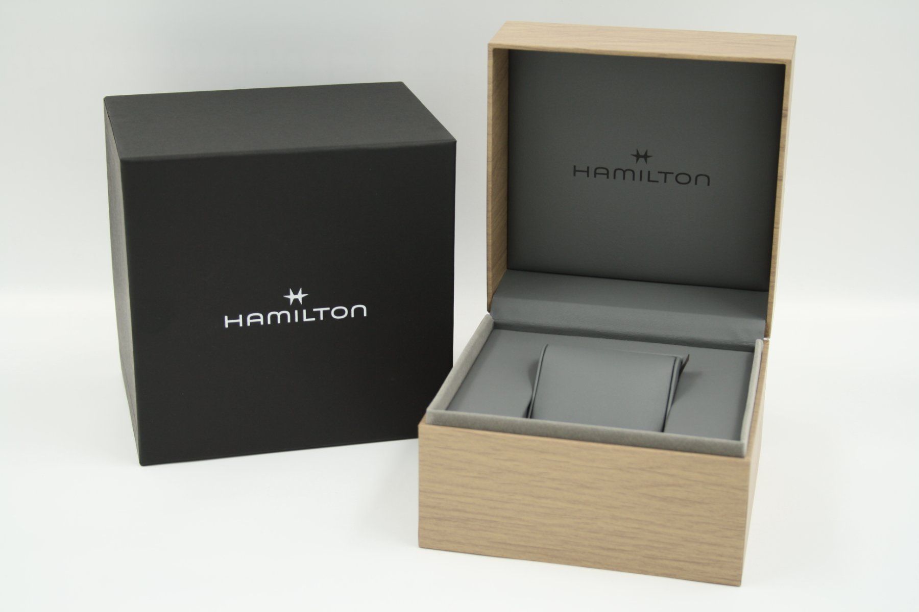 Scatole porta orologi: HAMILTON Uhrenbox (17267) – Nuovo e nell'imballaggio originale da Zürich venduto da fundsachenverkauf