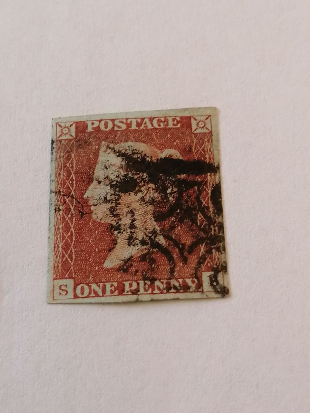 Tutti i francobolli: One Penny Red 1841, Platte 37 – Usato da Happerswil venduto da tschergi