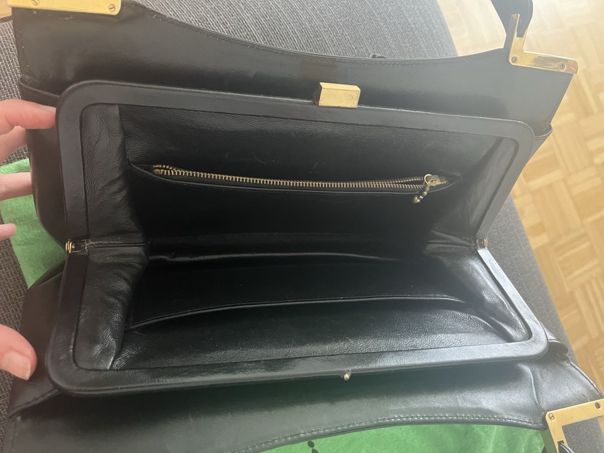 Borse da donna: Vintage Leder Tasche – Usato da Winterthur venduto da RomeoSilver 3