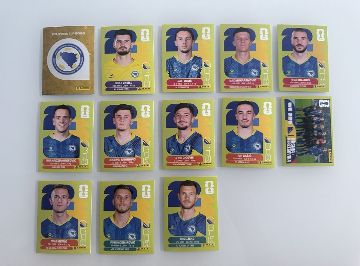 Panini Cartes à collectionner: Panini Bosnien 2026 – Neuf (Voir description) à Gränichen par Janick_1899