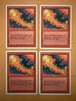 4x Roter Urknall // Red Elemental Blast 4th Edition // Magic