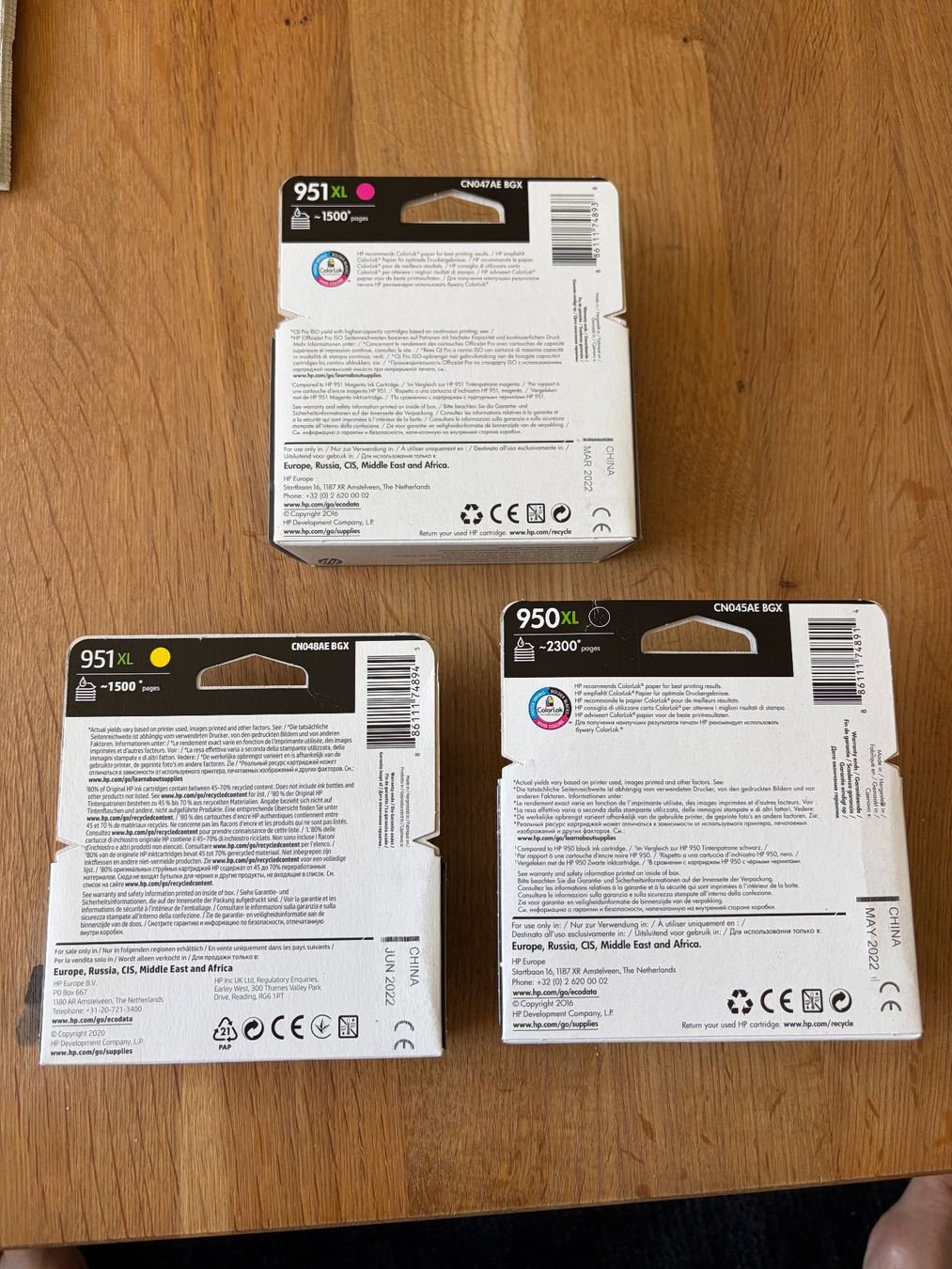 Hewlett Packard Cartouches & Toner: HP Druckerpatronen – D'occasion à Krattigen par Smudo66 1