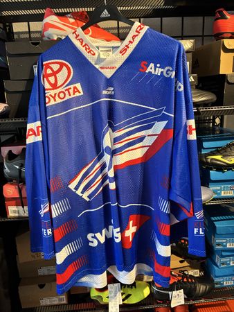 Eishockey Trikot Bauer Wichser 97 blau Grösse XL neu