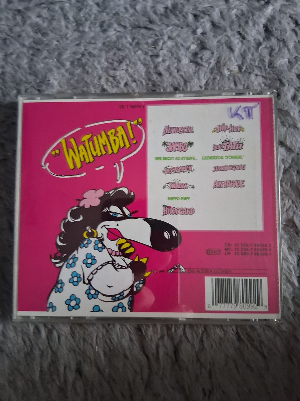 CD: ERSTE ALLGEMEINE VERUNSICHERUNG     EAV    WATUMBA    CD – Usato da Wetzikon ZH venduto da Ramones01 1
