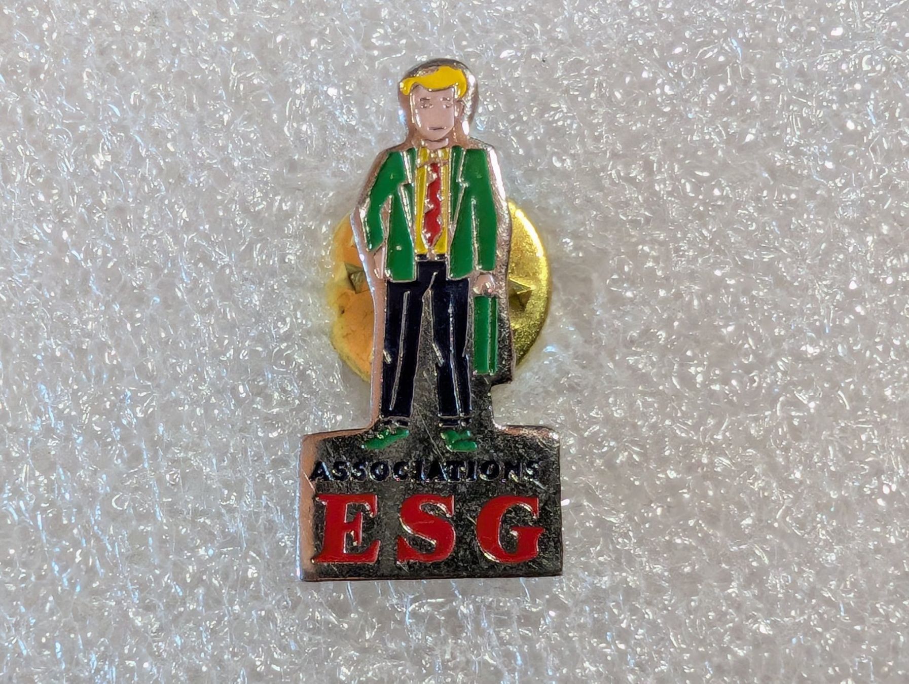 Plaketten & Abzeichen: Ansteckpin 260: ESG – Gebraucht aus Oppligen von Pin-Fall-Shop