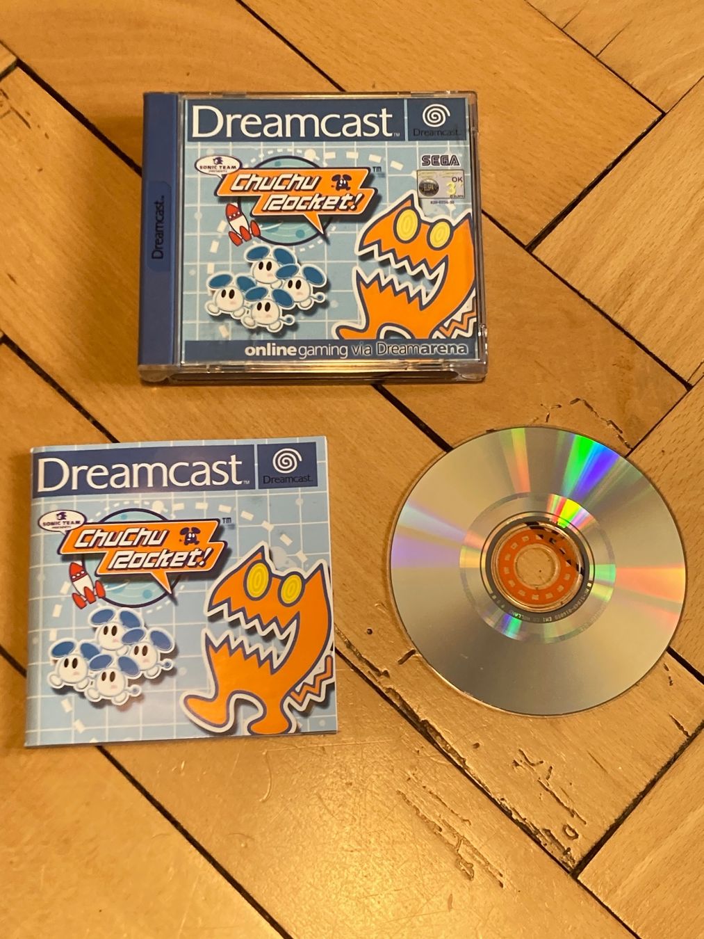 Sega Giochi: Chuchu Rocket - CIB - Sega Dreamcast - Eng/Ger/Fr/Esp – Usato da Zürich venduto da le_souk