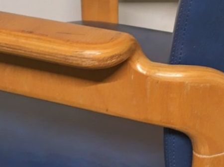 Sedie: 4 Stühle in Blau von Bruno Rey – Usato da Zürich venduto da Pinogaudio 1