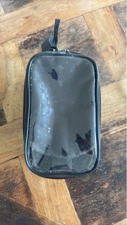 Bike bag for phone and snacks