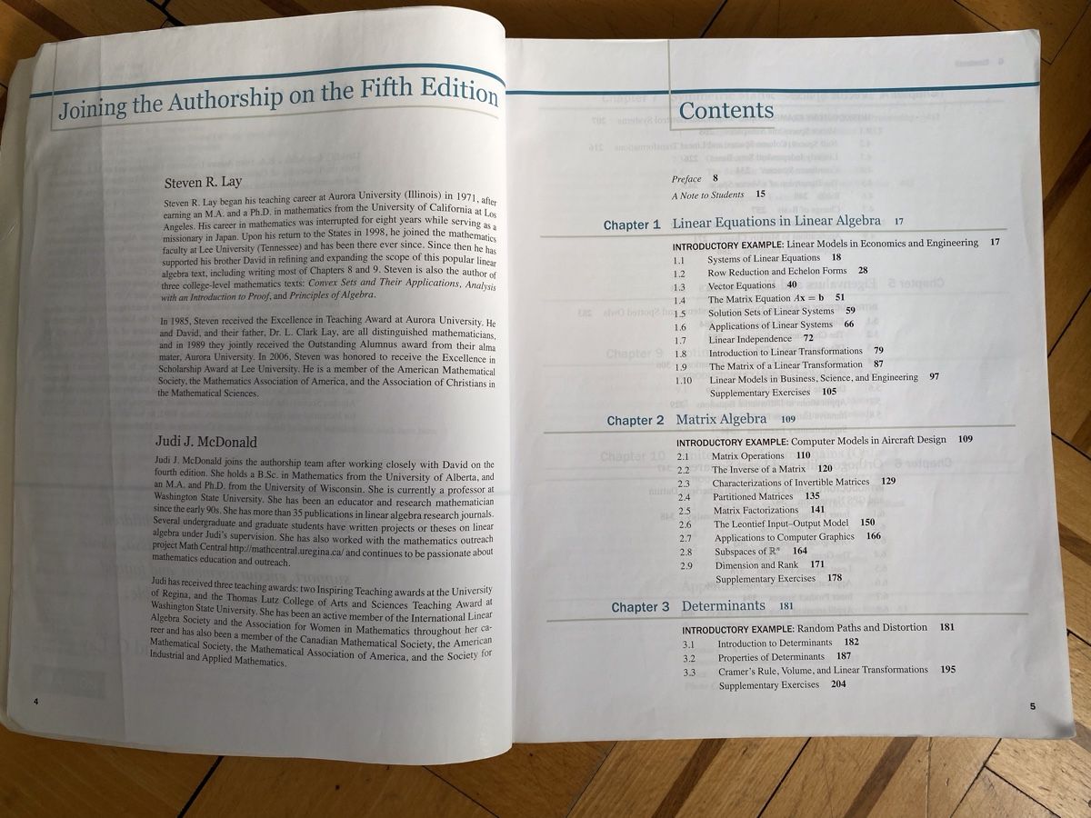 Libri: Linear Algebra and its Applications von David C. Lay – Usato da Rorschach venduto da Fliegenflieger 3