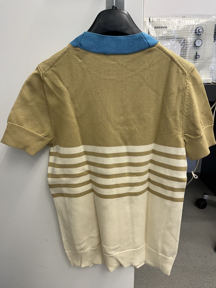 Cos Pullover & Sweatshirts: COS Polo Strickshirt beige blau XS – Gebraucht aus Bern von superduper 1