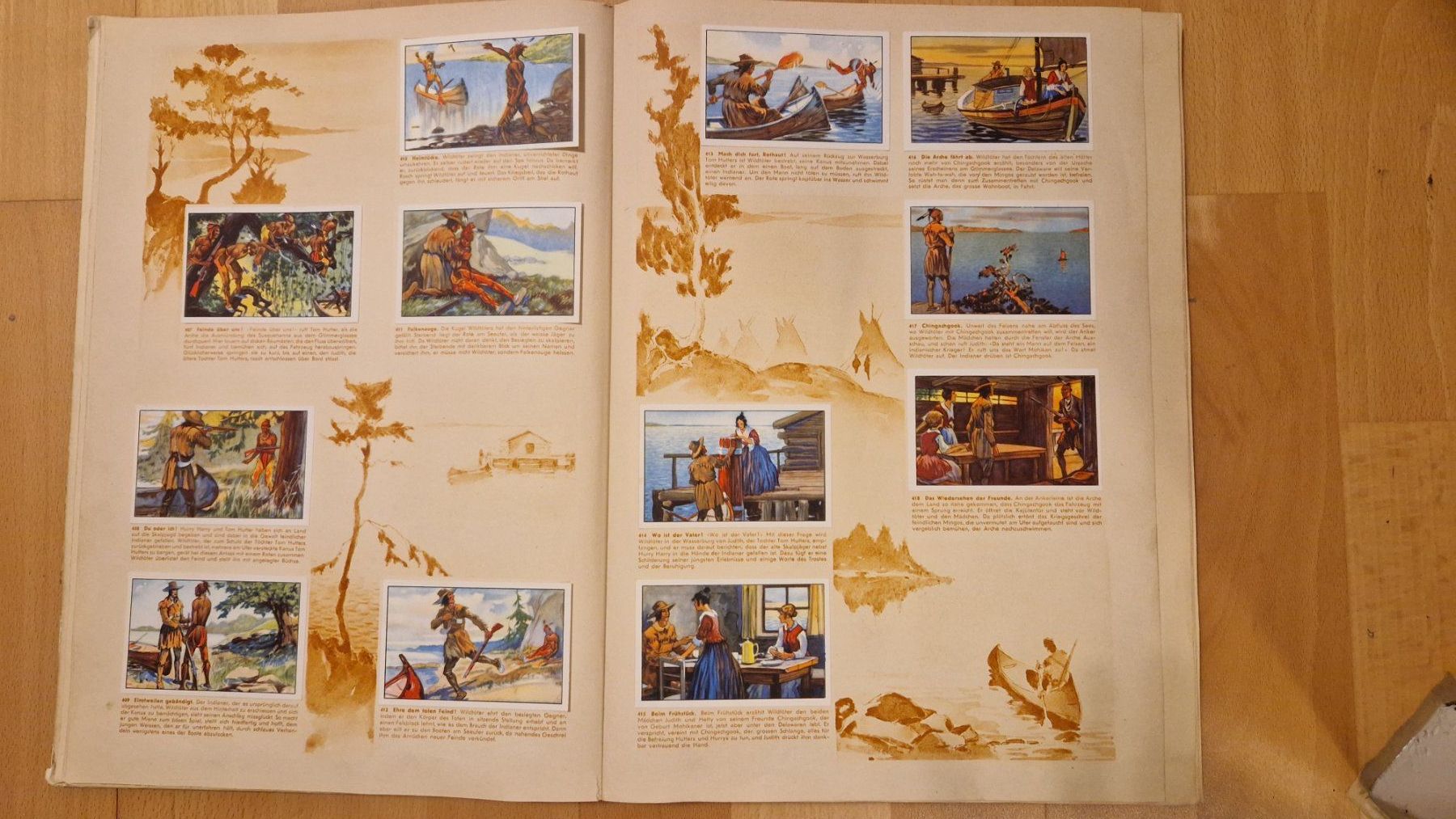 Album: J.F. Cooper Lederstrumpf Buch – Usato da Luzern venduto da kellmo 3