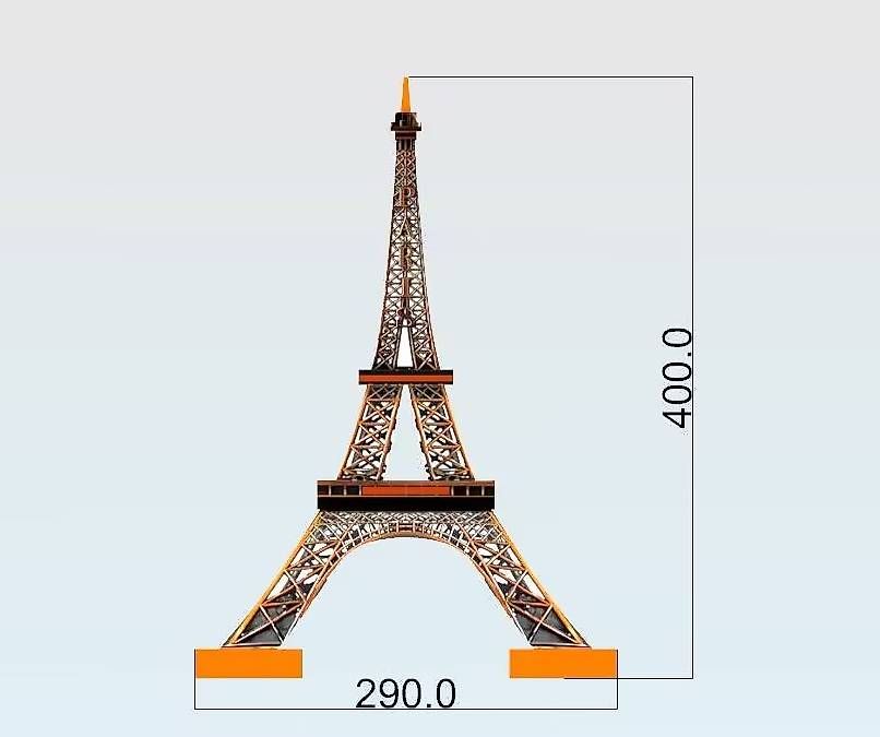 Giocattoli: Tour Eiffel gonfiabile – Usato da Chiasso venduto da pao_8chd 1