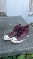 Converse Chuck Taylor Leder High dunkelrot gebraucht
