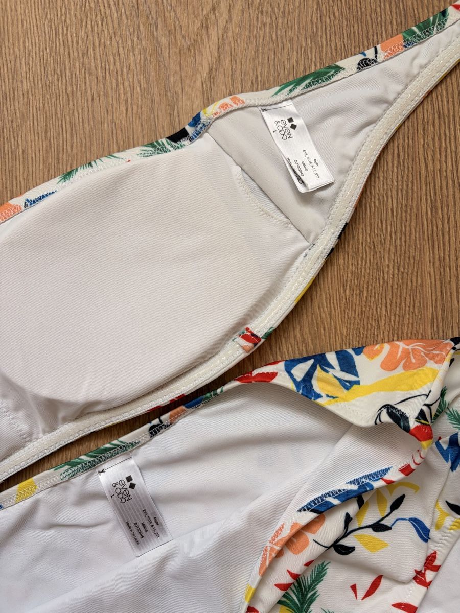 Costumi da bagno & Bikini: Sommer-Bikini mit Blumenmuster, Gr. L – Nuovo (secondo la descrizione) da Sursee venduto da van.jan 1