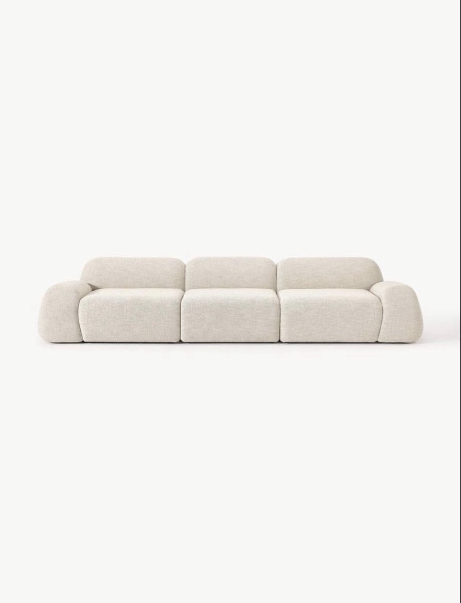 Divani: Sofa 3-Sitzer neuwertig helle Farbe Stoffbezug – Nuovo e nell'imballaggio originale da Biel/Bienne venduto da meralyasar 1