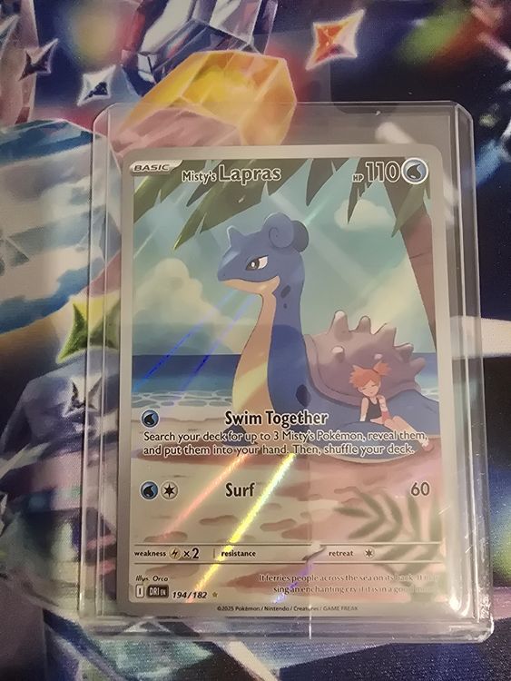 Misty's lapras AR destined rivals english NM (Neu (gemäss Beschreibung ...