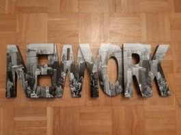 Lettres décoratives New York