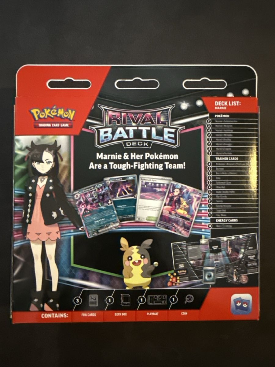 Pokémon Carte collezionabili: Deck Marnie’s Morpeko + SVP 206 – Nuovo e nell'imballaggio originale da Martigny venduto da lauraalizeepil 1