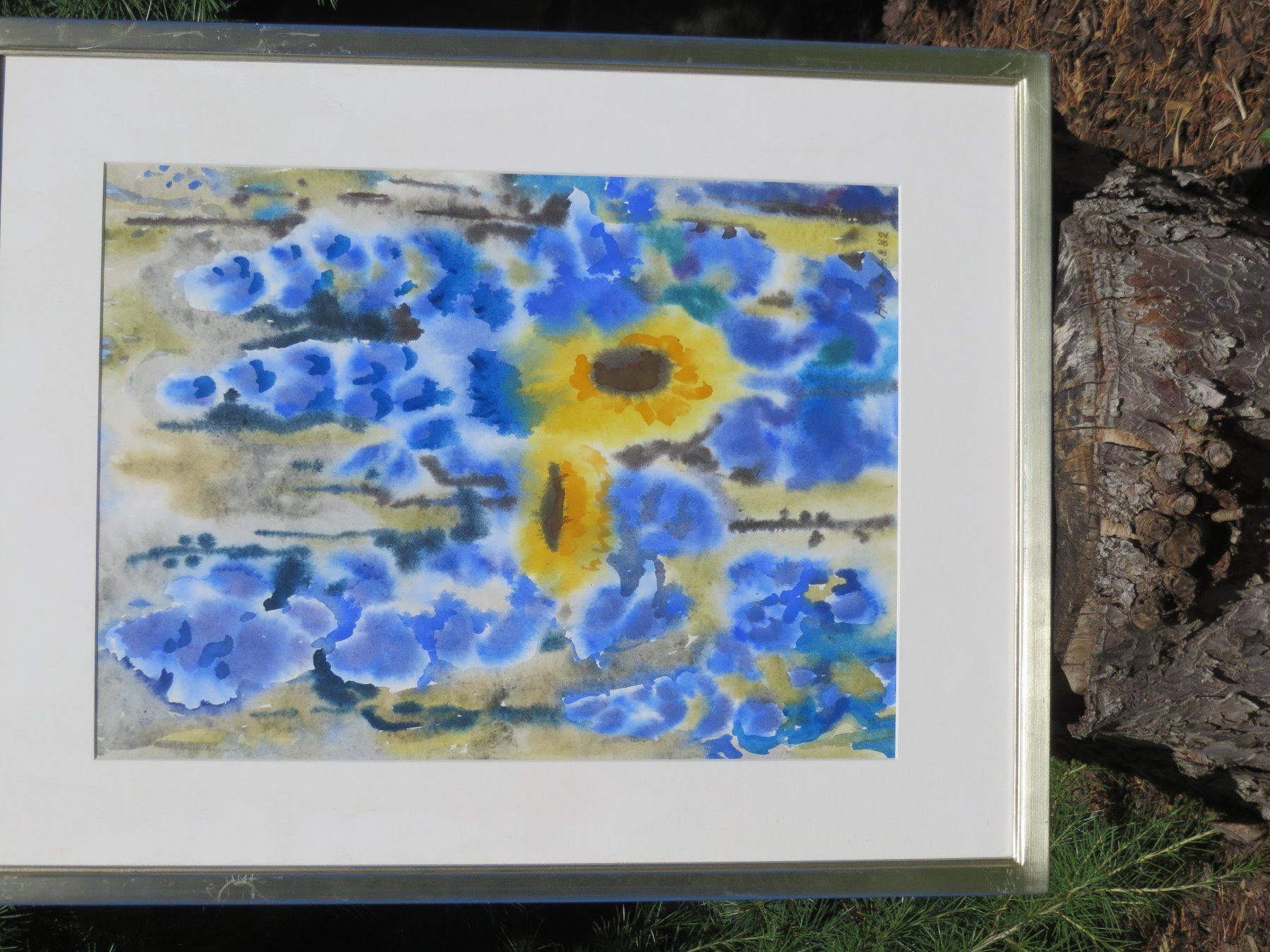 Dipinti: Leo Hitz 1918-2017   7 originale Aquarell gerahmt – Usato da Bad Ragaz venduto da FutureZ 2