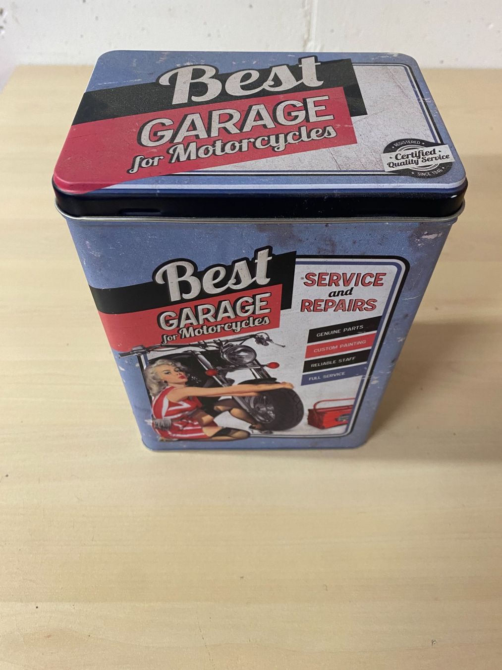 Altro in Decorazioni & Accessori: Blechdose "Best Garage" – Usato da Gerolfingen venduto da Regenbogen88 1