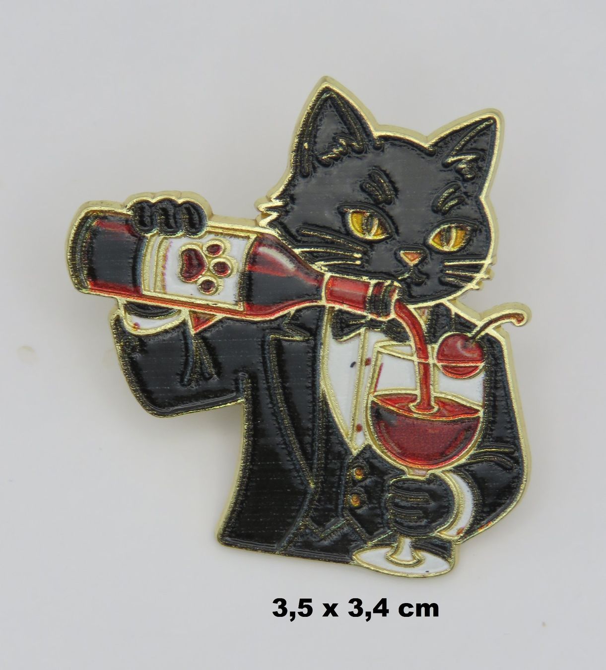 Broschen & Nadeln: 3er Set KATZEN PINS - der Hingucker - das Ideale Geschenk – Neu und originalverpackt aus Grenchen von Yamahwildstar16 2