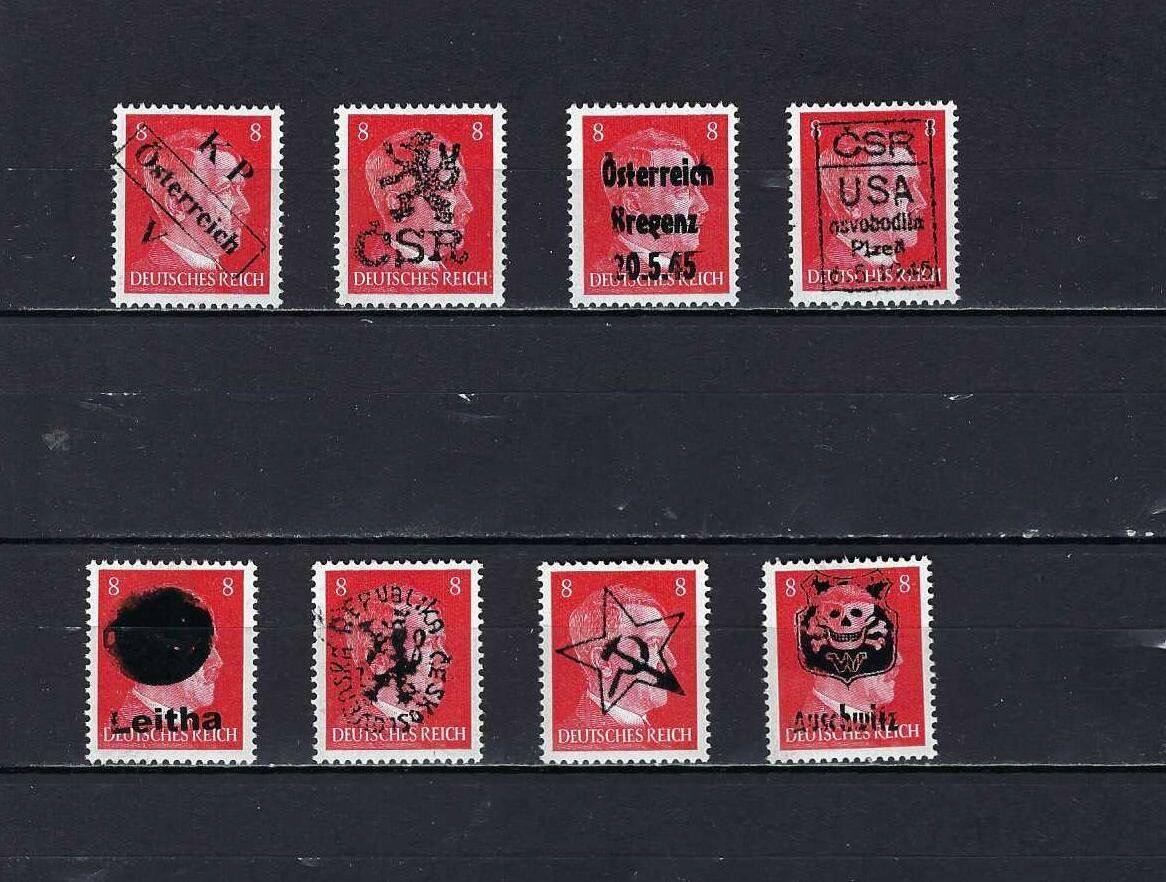 Tutti i francobolli: Hitler mit Aufdruck ** – Nuovo e nell'imballaggio originale da Altstätten SG venduto da Nandodax