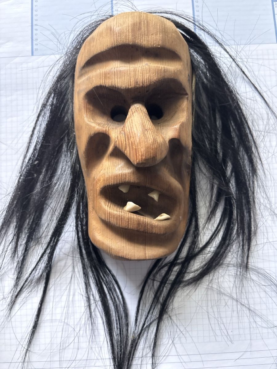 Sonstige Antiquitäten & Kunst: Lötschentaler Maske – Gebraucht aus Unterengstringen von hab_dyp5 1
