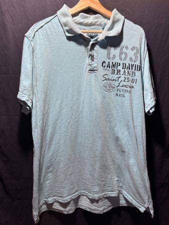Camp David Poloshirt, Herren XXL, Top Zustand, Sommer