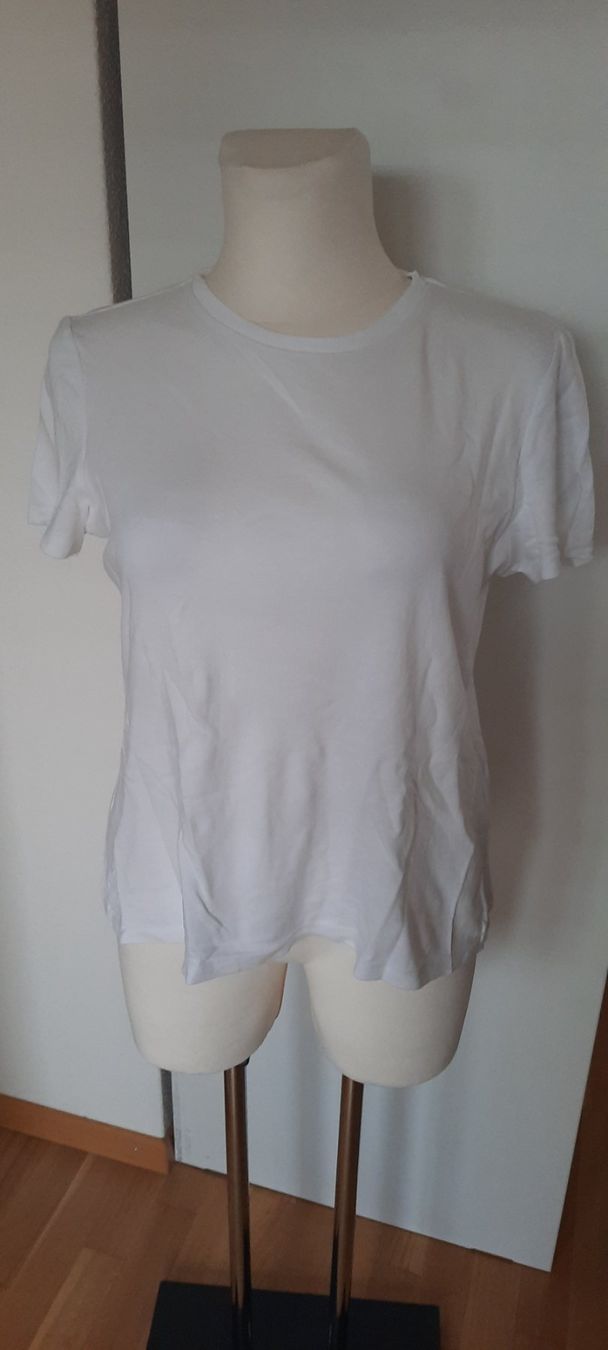 T-Shirts: ***STREET ONE*** Basic-Shirt weiss Gr. 44 – Gebraucht aus Wädenswil von H2H_Secondhandshop 1