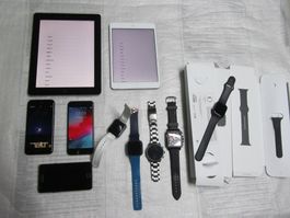 Defekt Handys und IPad und  Watch