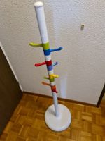Kinder Garderobenständer IKEA KROKIG bunt Höhe 130 cm