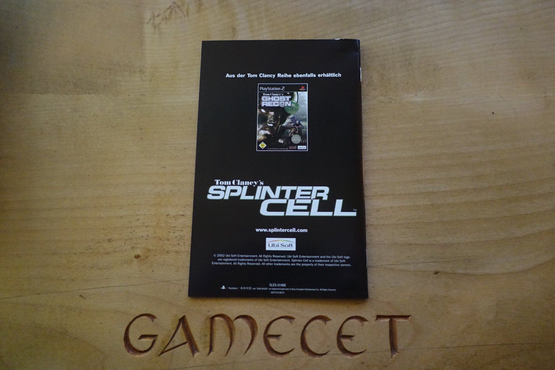 Sony Giochi: Tom Clancy's Splinter Cell – Usato da Steinach venduto da Gamecet 5