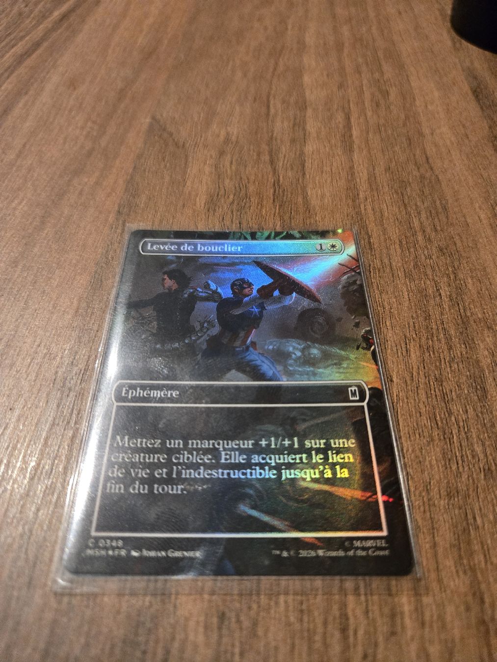 Magic The Gathering Sammelbilder & Trading cards: magic MTG Marvel Super Heroes Levée de bouclier c 0348 FR – Neu (gemäss Beschreibung) aus Rossinière von seb_68fd