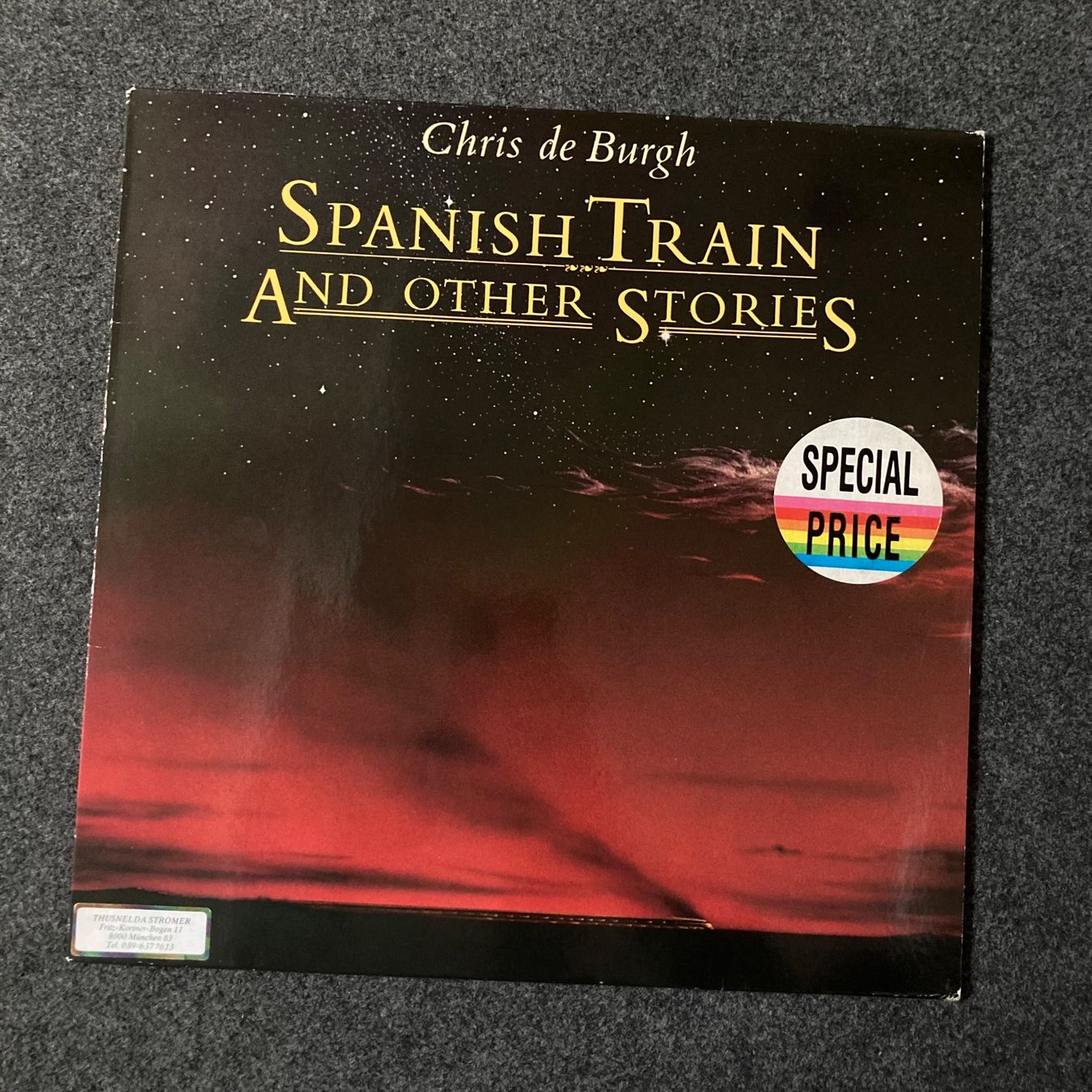 Dischi in vinile: LP - Chris de Burgh - Spanish Train – Usato da dachsen venduto da oheio