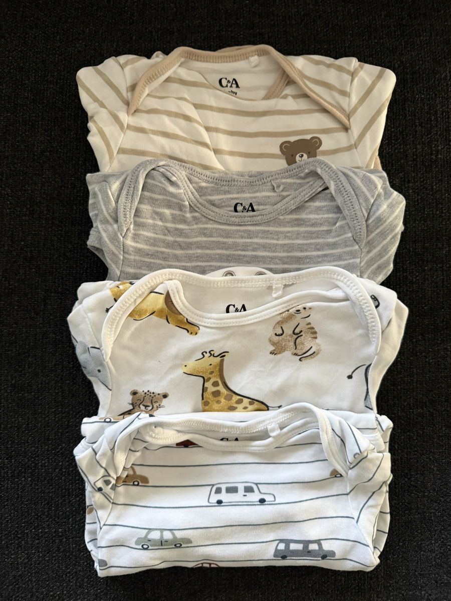 C&A Biancheria intima: 4x Body Gr. 80 kurzarm – Usato da Oberdorf SO venduto da fani05